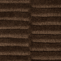 Tapis contemporain 100 % laine à poils coupés courts/longs, avec texture linéaire audacieuse, pour le salon