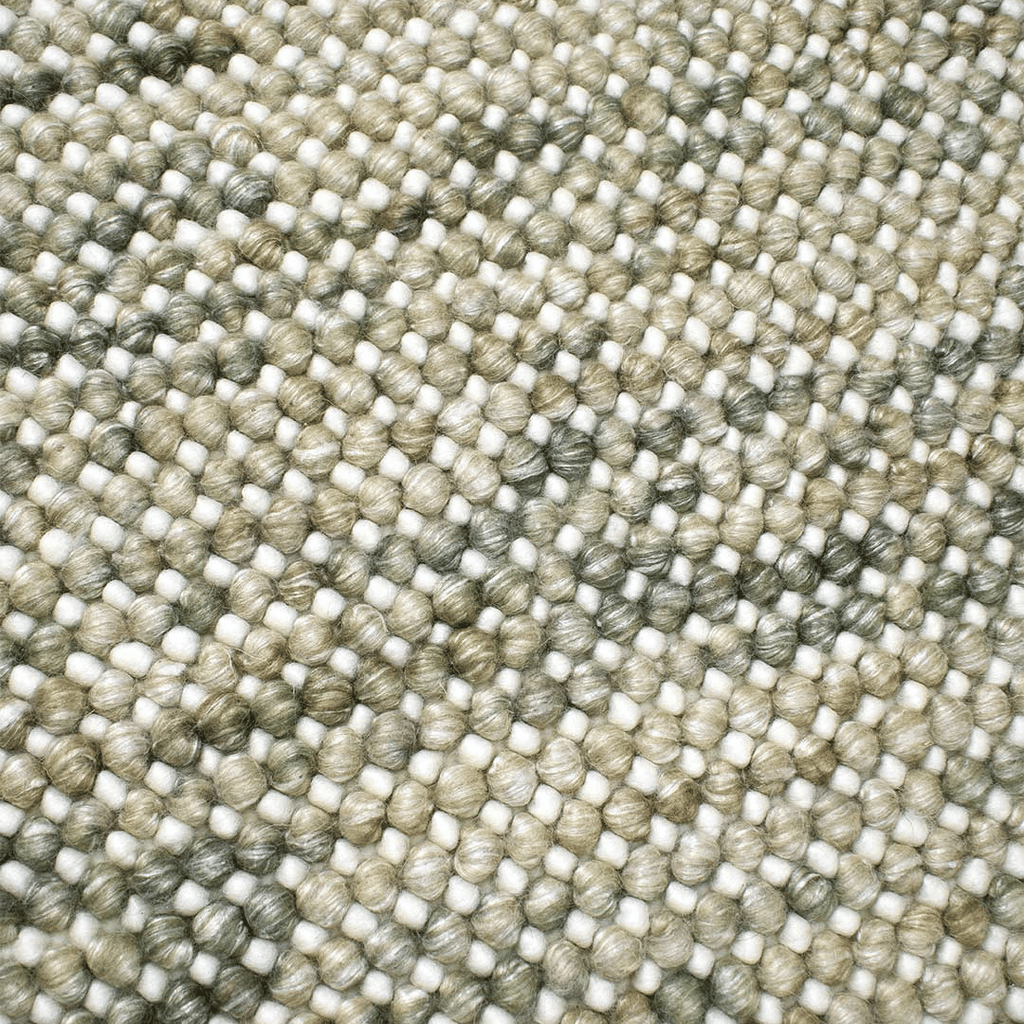 Tapis bouclé bohème 100 % laine tissé à la main, tons automnaux chaleureux, pour salon