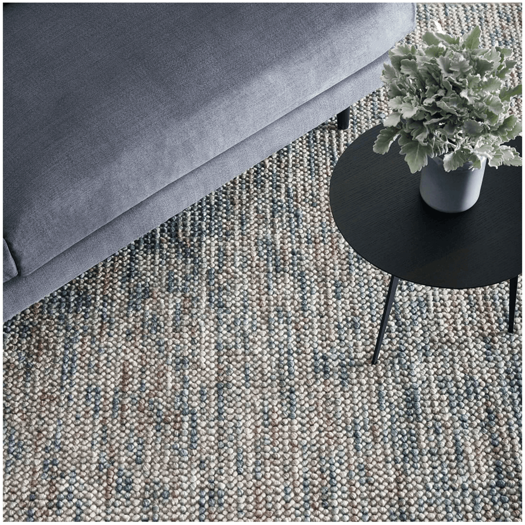 Tapis bohème 100 % laine tissé à la main, à bouclettes, motif multicolore sarcelle pour salon