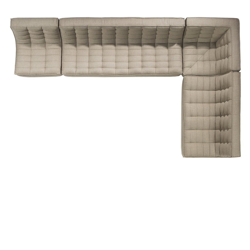 Fauteuil de salon classique en cuir pleine fleur aniline avec assise ergonomique capitonnée
