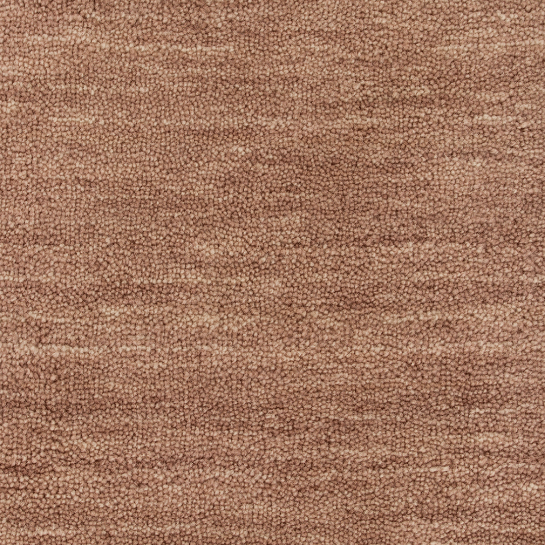 Tapis de salon luxueux 100 % laine de Nouvelle-Zélande à poils épais rose bois de rose