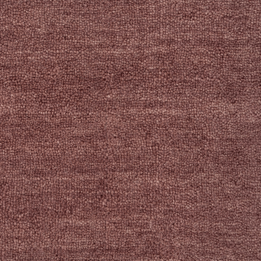 Tapis luxueux 100 % laine de Nouvelle-Zélande avec poil dense et confortable, couleur merlot, pour le salon